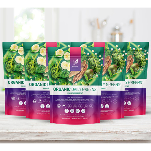 5 x Organic Daily Greens - Discounted pack price!